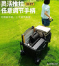 探险者（TAN XIAN ZHE）露营车儿童可躺户外推车野餐车露营装备折叠露营推车营地车买菜车 250L 曜石黑坦克轮【轮宽10CM】 实拍图