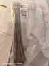 彩弘 4.6*300mm30支工业级304不锈钢扎带 金属铁丝户外捆绑带固定线缆 实拍图
