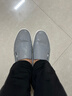 七匹狼帆布鞋男休闲鞋夏季冰丝布鞋防水雨伞布一脚蹬鞋子男透气休闲板鞋 9443灰色 41 实拍图