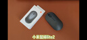 小米（MI）Xiaomi无线鼠标 Lite 2 办公鼠标电脑笔记本轻量化鼠标 轻巧流线机身 握感充盈 黑色 实拍图