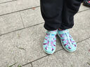 Skechers斯凯奇夏季童鞋女童凉鞋包头护脚透气魔术贴沙滩鞋公主鞋302721L 实拍图