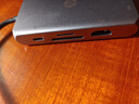 惠普（HP）Type-C扩展坞网线千兆网口USB-C拓展坞USB3.0分线器HDMI/VGA转换器100WPD快充SD/TF读卡9合1 实拍图