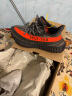 阿迪达斯三叶草YeezyBoost椰子350V2女鞋灰橙跑步鞋HQ7045UK4码36.5 实拍图