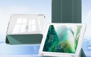 品胜 适用于ipad 5/6/Air2 9.7英寸保护壳2018款苹果平板电脑保护套 全包防摔轻薄半透明三折 暗夜绿 实拍图