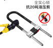 iGearU型锁双开玻璃门锁C级锁芯插锁防撬防盗锁具摩托车电动电瓶车挂锁 实拍图