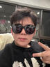 Jardin D'amour太阳眼镜男款潮近视TR套镜防晒男士司机开车偏光墨镜女 黑色 实拍图