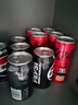 可口可乐可口可乐（Coca-Cola）零度可乐 碳酸汽水摩登罐饮料330ml*6罐 实拍图