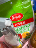 美丽雅 一次性手套100只食品用抽取式塑料pe加厚防漏家用厨房透明薄膜 实拍图