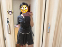 森马（Semir）套装女短款假两件上衣松紧腰伞裙2025夏季时尚两件套107425117002 实拍图