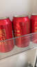 燕京啤酒 吉祥红8度啤酒330ml*24听 现货热卖 整箱装  心想事成红罐 实拍图