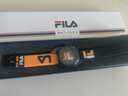 斐乐（FILA）手表男女中性老爹风潮流运动腕表学生硅胶手表 FLM38-6105-003 实拍图
