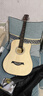 维卡斯（WEIKASI）民谣吉他初学者木吉他单板新手入门练习琴guitar吉它学生男女乐器 41英寸原木色+礼包【进阶推荐】 实拍图