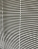 美尔耐免打孔百叶窗帘卧室卫生间浴室厕所防水铝合金厨房升降遮光帘6010 免钉【标准亮光】白色 1平方米 实拍图