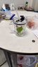 舒齐儿童牛奶杯学饮杯家用宝宝冲泡奶粉杯带刻度杯吸管带把玻璃水杯 实拍图