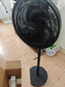 美的（Midea）【超级单品】七叶轻音立式电风扇家用柔风落地扇台式桌面小型风扇大风量节能摇头宿舍电扇 SAF30AB 实拍图