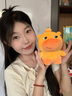 多爱（Duoai）官方正版水豚噜噜玩偶公仔毛绒卡皮巴拉玩偶超大号送女友520礼物 撇嘴 18cm 送女孩女友道歉礼物送女生男生 实拍图