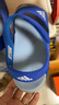 阿迪达斯（adidas）儿童凉鞋夏季男女大小童沙滩鞋  IH3632蓝/白  实拍图