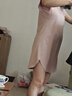 蕉内300S女士睡裙莫代尔夏季凉感短袖睡衣防走光花瓣袖带杯bra家居服 实拍图