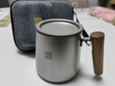 TILIVING钛立维纯钛旅行茶具套装便携式户外茶具整套露营功夫茶具快客杯 实拍图