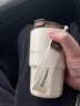 乐扣乐扣保温杯女士咖啡杯便携随行杯子不锈钢办公水杯广口直饮杯商务礼品 实拍图