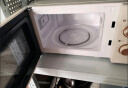 美的（Midea）家用变频微波炉平板式易清洁 800W微波速热 一键智能菜单 钻石背板 微晶面板加热20L（PM20M2） 实拍图