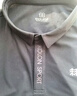 KOLON SPORT/可隆速干POLO 男士吸湿小翻领抗菌户外运动印花短袖 LHPT5MTT31-BK 黑色 XL 180/100A 实拍图