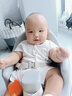 爱贝多宝宝餐椅婴幼儿学坐椅成长椅小座椅多功能二合一遛娃神器6个月0岁 香草绿【Pro款】蓝牙功能 实拍图