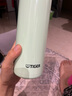 虎牌（TIGER）儿童户外便携直饮盖真空保温保冷杯MTT-B80C-GM薄荷绿800ml 实拍图