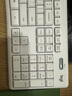 罗技（Logitech）MK295 企业级轻音键鼠套装 无线键鼠套装 办公键鼠套装 全尺寸 带无线2.4G接收器 白 实拍图