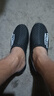 洞洞鞋男士秋冬外穿防滑防水透气沙滩鞋耐磨运动休闲开车包头凉鞋 魅力黑 【精品款，时尚潮流】 41 【标准运动鞋尺码】 实拍图