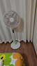 美的（Midea）【幸运草安睡风扇SE】直流变频轻音家用立式遥控电风扇柔风落地扇台式桌面大风量一级能效轻羽扇 实拍图