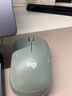 罗技（Logitech）M221 轻音鼠标 无线鼠标 办公鼠标 对称鼠标 带无线微型接收器 薄荷绿 实拍图