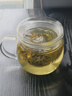 富光花茶杯 男女士茶水分离杯子 双层办公泡茶玻璃杯带把高硼硅水杯 实拍图