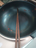 京东京造 筷子 家用食品级餐具无漆无蜡鸡翅木【超长火锅筷】42cm*2双 实拍图