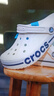 crocs卡骆驰贝雅卡骆班|205089 白/深蓝-126 36/37(220mm)  实拍图