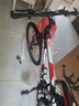 金武端自行车成人山地车公路赛车单车骑行变速超轻越野中学生初中青少年 旗舰版-辐条轮-黑红色 26寸24速 实拍图