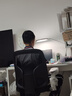 得力（deli）4900SP人体工学靠背电脑椅 舒适后仰办公椅 可升降舒棉坐垫 黑 实拍图