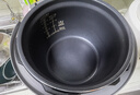 美的（Midea）【国家补贴】0涂层精钢厚釜电压力锅5L双胆全自动智能预约家用煲汤煮饭电饭煲C5856G高压锅4-6人 实拍图