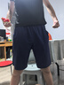 361°儿童短裤夏季男女童3-12岁透气运动裤梭织五分裤 藏青 170 实拍图