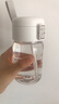 无印良品（MUJI）共聚酯 便携吸管杯350ml塑料杯随行杯运动水杯Tritan材质儿童水杯 实拍图
