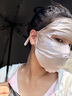 夏秦真丝防晒面罩全脸口罩100%桑蚕丝脸基尼防紫外线口罩女春夏 【丝雾咖】真丝防晒面罩 经典款 实拍图