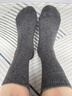 梦特娇羊毛袜子女冬季中筒加厚毛圈袜10A抗菌防臭保暖冬天睡眠地板长袜 实拍图