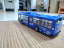 卡威汽车模型加大号儿童车模公交车巴士玩具车 公交巴士蓝 实拍图