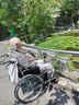 鱼跃 (yuwell)轮椅车H062折叠老人轻便免充气铝合金旅行手推代步车 实拍图