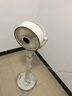 钻石牌（DIAMOND）电风扇空气循环扇落地扇家用风扇涡轮换气扇循环对流风扇落地大风量立式节能轻音电扇 【奶油白】语音遥控/FS-2401CYV-3D 实拍图