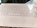 极川 华为MateBook E键盘膜2023/2022款12.6英寸二合一平板笔记本电脑键盘保护膜 TPU超薄透明防水尘罩 实拍图