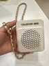 得胜E180M 小蜜蜂扩音器教师专用大功率导游腰挂摆摊防啸叫喇叭腰麦小音箱 新款长续航 【热销款】米黄色+有线耳麦 声音大丨抗啸叫丨续航长 实拍图