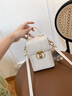 viney手机包包女包新款斜挎包轻奢迷你小包生日礼物送女友老婆 【米白色】高级感实用洋气单肩包 时尚品牌百搭休闲轻便小众手提包 实拍图