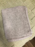 洁丽雅毛巾 A类纯棉家用柔软吸水速干大裹巾澡巾 加大加厚90*40cm135g 实拍图
