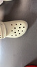 卡骆驰crocs经典云朵老爹鞋洞洞鞋时尚百搭女鞋拖鞋一脚蹬|206750 骨白色-2Y2(含智必星) 36 /37(230mm) 实拍图